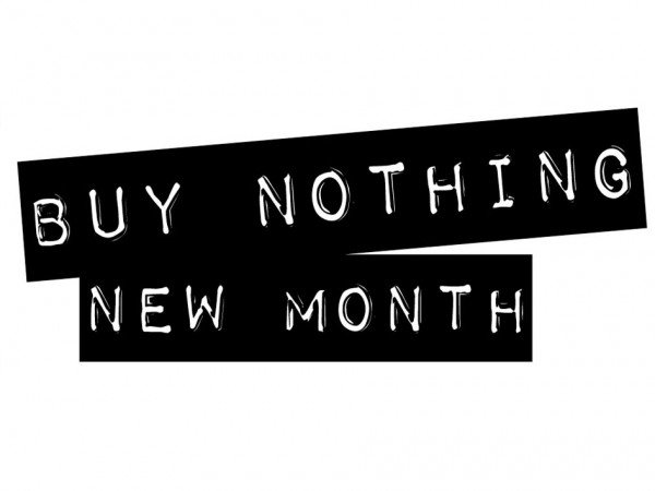 Oktober is Buy Nothing New maand